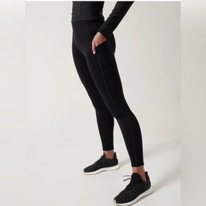 Athleta Altitude Stash Tight in Polartec Powerstretch